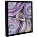 Wrought Studio™ 'Water Lilies Bright' Framed Print on Canvas in Black/Gray/Indigo | 18 H x 12 W x 2 D in | Wayfair VRKG1622 38025795