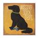 Stupell Industries Missing Sock Dept. w/ Dog Textual Art Wall Plaque Wood in Black/Brown | 12 H x 12 W x 0.5 D in | Wayfair pwp-107_wd_12x12