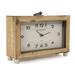 Union Rustic Wooden Box Tabletop Clock in Brown | 6.75 H x 10 W x 3 D in | Wayfair E5BAE6F57AC942908FF7733CB9256B1A
