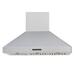 Windster 30" 780 CFM Ducted Island Range Hood in Stainless Steel in Gray | 43.75 H x 30 W x 24 D in | Wayfair RA-7630SS