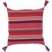 World Menagerie Cherree Cotton Throw Pillow Polyester/Polyfill in Red | 20 H x 20 W x 5 D in | Wayfair WLDM7554 39865167