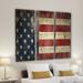 Williston Forge I Pledge Allegiance - 3 Piece Multi-Piece Image Print on Canvas in White | 24 H x 36 W x 1.5 D in | Wayfair WLFR4242 42416733