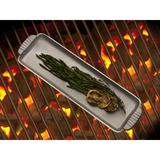 Wilton Armetale Gourmet Grillware Long Grilling & Serving Tray, 21-Inch Aluminum in Gray | 21 H x 6.2 W x 1.3 D in | Wayfair 201320