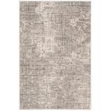 White 39 x 0.47 in Indoor Area Rug - Williston Forge Edvin Abstract Gray/Ivory Area Rug | 39 W x 0.47 D in | Wayfair WLFR4886 43253212