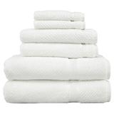Linum Home Textiles Clara 6 Piece Turkish Cotton Towel Set Turkish Cotton | 27 W in | Wayfair W-HB00-6C