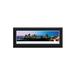 US Skyline Austin, Texas by Christopher Gjevre Framed Photographic Print Paper in Black/Blue/Indigo Blakeway Worldwide Panoramas, Inc | Wayfair