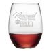 Susquehanna Glass Rescued is My Favorite Breed 21 oz. Stemless Wine Glass Glass | 4.625 H x 3 W in | Wayfair WAY-9542-1619-4