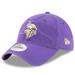 Men's New Era Purple Minnesota Vikings Core Classic 9TWENTY Adjustable Hat