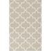 White 24 x 0.01 in Area Rug - Ebern Designs Bangor Geometric Hand-Woven Flatweave Wool Gray Rug Wool | 24 W x 0.01 D in | Wayfair