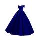Stillluxury Tulle Off Shoulder Long Evening Gowns Weddings Plus Size Formal Dresses Women Prom Royal Size 30W