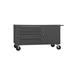 Durham Manufacturing 60"W Wide 8 Drawer Bottom Rollaway Chest Steel in Gray | 34 H x 60 W x 30 D in | Wayfair MBC-3060-95