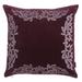 House of Hampton® Lauber Elegance Velvet Throw Pillow Polyester/Polyfill/Velvet | 20 H x 20 W x 5 D in | Wayfair C2767FE584CF49D79B1A6ACBB545BC34