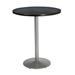 KFI Studios 30" L Round Breakroom Table Metal in Gray/Blue/Black | 41 H x 30 W x 30 D in | Wayfair T30RD-B1917SL-38-GPN