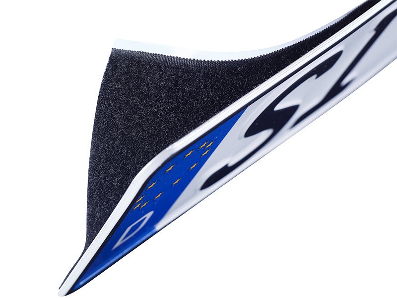 Erich Utsch Kennzeichenhalter [Easy-Klett] schwarz 0188295 Image