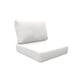 TK Classics Miami 4 Piece Outdoor Lounge Chair Cushion Set Acrylic in Gray | 6 H in | Wayfair CUSHIONS-MIAMI-02A-WHITE
