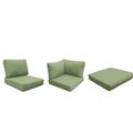 TK Classics Miami 21 Piece Outdoor Cushion Set Acrylic in Green | 6 H in | Wayfair CUSHIONS-MIAMI-13A-CILANTRO