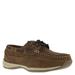 Rockport Works World Tour Steel Toe Boat Shoe - Mens 7 Brown Oxford Medium