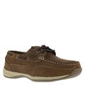 Rockport Works World Tour Steel Toe Boat Shoe - Mens 10 Brown Oxford W