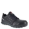 Reebok Work Sublite Cushion Work Alloy Toe - Mens 9.5 Black Oxford W