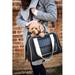 Tucker Murphy Pet™ Janey Airline Approved Mystique Fashion Pet Carrier Polyester in Black | 10.2 H x 14.6 W x 14.6 D in | Wayfair