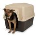 Tucker Murphy Pet™ Aurora Petbarn 3 Dog House Plastic House, Size 30" H x 29" W x 38" D | Wayfair B5010A6CEA864B9BB64F099B00A0AE5A