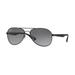 Ray-Ban RB3549 Sunglasses 002/T3-58 - Black Frame Grey Gradient Dark Grey Polar Lenses