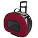 Tucker Murphy Pet™ Carrier Polyester in Red | 13.7 H x 11.1 W x 17.8 D in | Wayfair C38107F624D64B058F3A0FCD537EFD6C