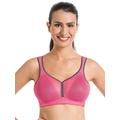 Anita Women's Non-Wired Padded Sports Bra 5544 Pink/Anthracite 34 H