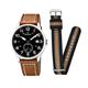 Festina Mens Analogue Quartz Watch with Leather Strap F20347/7