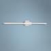 Foil 39 1/2" Wide Brushed Aluminum LED Modern Bath Light