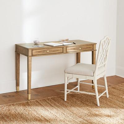 Margaret Desk - Soft Rubbed White - Ballard Designs