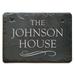 The Slate Masons Slate Family Name Wall Mount in Black | 8 H x 12 W x 0.375 D in | Wayfair #3T-BL-BL-BL