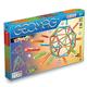 GEOMAG - CLASSIC CONFETTI 127 Stück -Magnetische Bausteine für Kinder ab 3 Jahren- Hergestellt in der Schweiz -Konstruktionsspielzeug mit 60 Stäben, 61 Kugeln, 6 Basen - Magnetische Lernspiele STEM