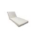 TK Classics 2 Piece Outdoor Chaise Lounge Cushion Set Acrylic in White | 4 H in | Wayfair 103CUSHION-CHAISE