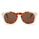 MR.BOHO Cream/Leo Tortoise Jordaan with Classic Lenses – Unisex Sunglasses Multicoloured (Tortoise / Cream), One Size