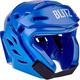 Blitz Karate Head Guard Double Padded Dipped Foam Headguard Taekwondo, Blue, Medium