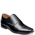 Florsheim Postino Cap Toe Oxford - Mens 9.5 Black Oxford D