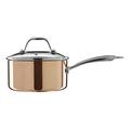 Premier Housewares Saucepan Sets Sale, Stainless Steel Cookware Copper Pots And Pans Sets Non Stick Kitchen Set 16 X 38 X 18 Cm