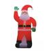 The Holiday Aisle® Christmas Inflatable Huge Santa Claus Decoration Polyester in Red | 240 H x 100.4 W x 58.3 D in | Wayfair