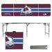 Colorado Avalanche Striped Design 8' Portable Folding Tailgate Table