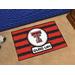 FANMATS NCAA Texas Tech Southern 30 in. x 19 in. Non-Slip Indoor Only Door Mat Synthetics in Gray | 19 W x 30 D in | Wayfair 21232