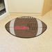 FANMATS NCAA Ole Miss Southern Football 35 in. x 22 in. Non-Slip Indoor Only Door Mat Synthetics in Brown/Gray | 22 W x 35 D in | Wayfair 21196