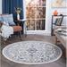 Gray/White 94 W in Area Rug - Bungalow Rose Elisabeth-Anne Oriental Cream Area Rug, Polypropylene | Wayfair 2B962212D3A74EA4A508D3B554EFFD9F