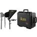 ikan Elite Tablet & iPad Light Stand Teleprompter Kit with Rolling Hard Case PT-ELITE-LS-TK