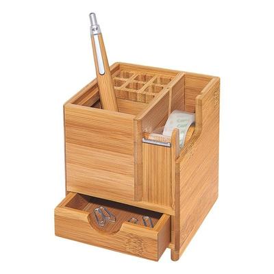 Wedo Tischorganizer »Bambus« braun, 10.3x11.7x10.3 cm