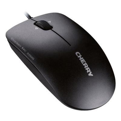 Cherry Optische Maus »MC 2000« schwarz, 6.2x3.7x10.9 cm