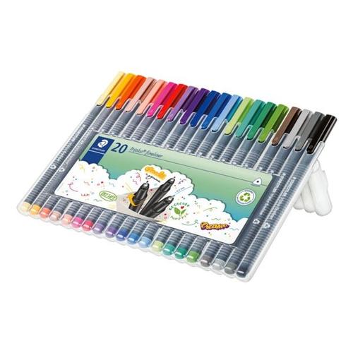 Staedtler 20er-Box Fineliner »triplus«