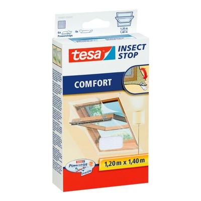 tesa Fliegengitter »Comfort« 55881 für Dachfenster weiß, 120x140 cm