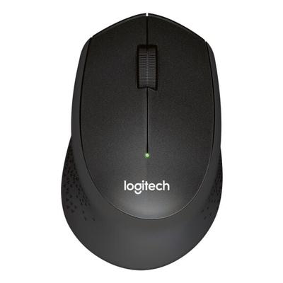 Logitech Kabellose PC-Maus »M330 Silent Plus« schwarz, 10.54x6.79x3.84 cm