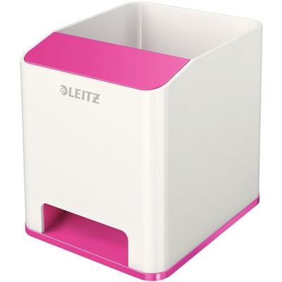 Sound Stifteköcher »WOW Duo Colour 5363« pink, Leitz, 9x10x10.1 cm